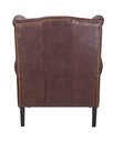 Каминное кожаное кресло Royal Brown