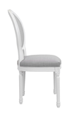 Дизайнерский обеденный стул Miro White and Grey
